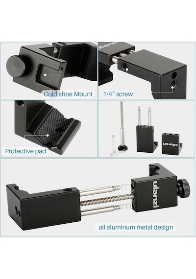 Ulanzi St-02S Telefon Tripod Standı Siyah 0849