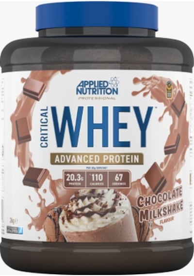 Applied Nutrition Critical Whey Protein Chocolate Milkshake 2000 Gr Çikolata