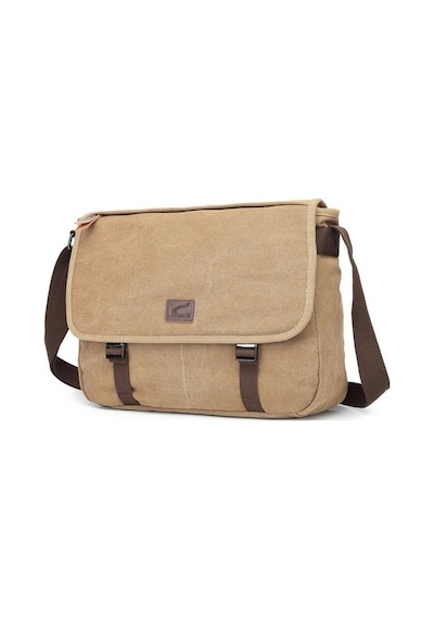 Smart Bags C-active Askılı Postacı Tipi Dosya Çantası Kanvas Kumaş C Active 1317 Gri