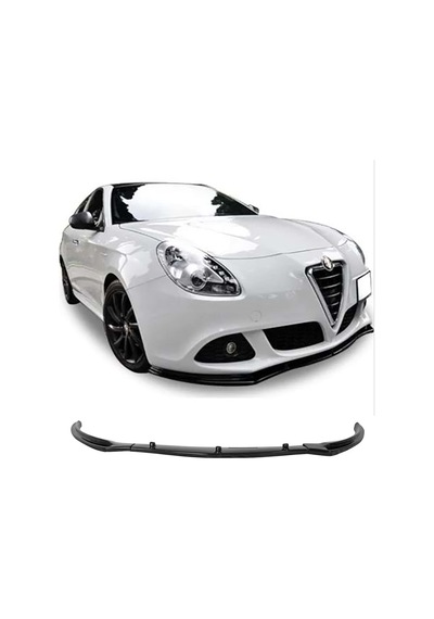 Alfa Romeo Giulietta 3 Parça Ön Lip Plastik Parlak Siyah Karlık-ön-ek-bodykit 2010+