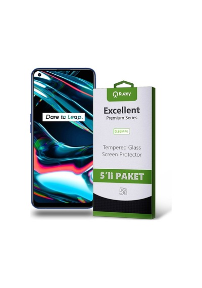 Realme 7 Pro Ekran Koruyucu Cam 5 Adet Ekonomik Paket (554292772) 20 Tl Fark Ile Apple  Uyumlu iPhone Hızlı Şarj Kablosu