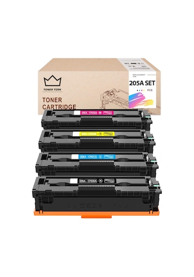 Hp T6B70A Uyumlu Toner Takım / Hp 205A - Cf530A Uyumlu Toner Takı