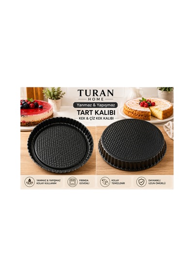 Tart Kalıbı Siyah