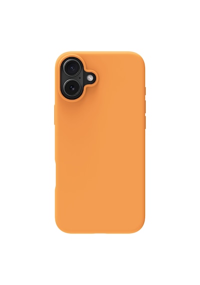 Apple Uyumlu iPhone Buff 16 Plus Magsafe Rubber Fit Silikon Kılıf Orangesorbet