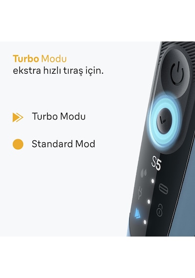 Braun Series 5 Elektrikli Tıraş Makinesi, Islak Ve Kuru, 52-a1000s 1 Saat