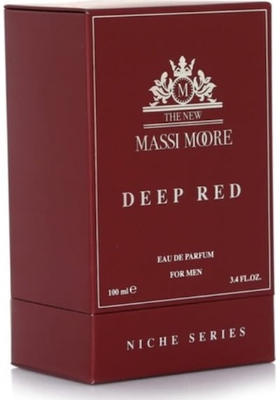Massi Moore Niche Series Deep Red Erkek Parfüm EDP 100 ML