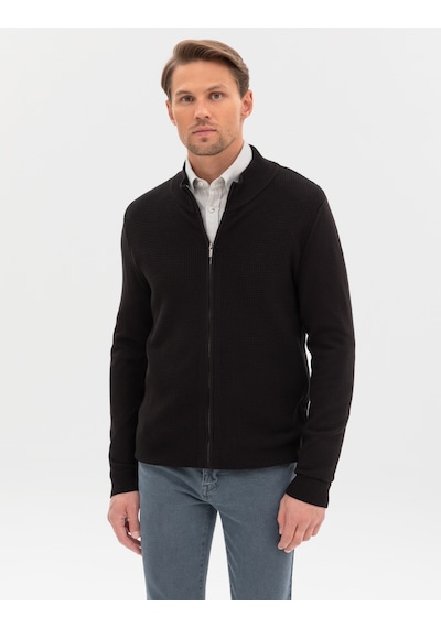 Pierre Cardin Erkek Siyah Hırka Triko 50317341-vr046