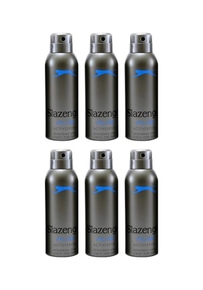Slazenger Deodorant Active Sport Mavi 150ml X6 Adet