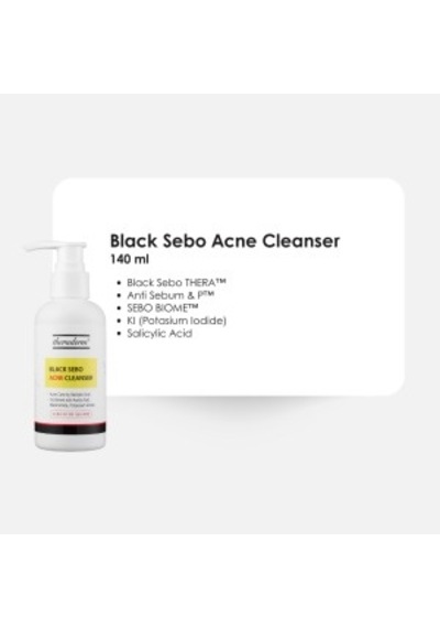 Theraderm Black Sebo Acne Cleanser 140 Ml