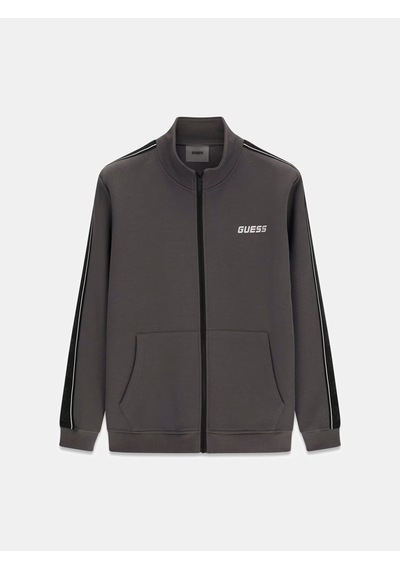 Guess Z2yq10kb3p2 Mickey Full Zip Erkek Sweatshirt Gri