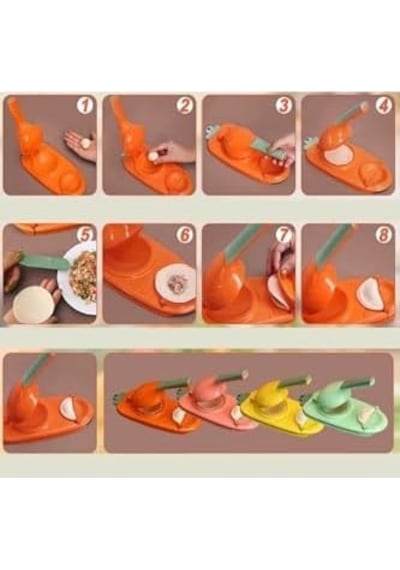 2&apos Si 1 Arada Pratik Mantı Ve Börek Kalıbı - Ravioli Hamur Presi Ve Şekillendirici Aparat, Manuel Kolay Hamur Açma Ve Kapatma Makinesi, Mutfak Hamur İşleri Seti