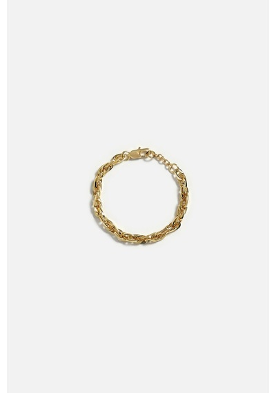 Burgu Zincir Bileklik Gold