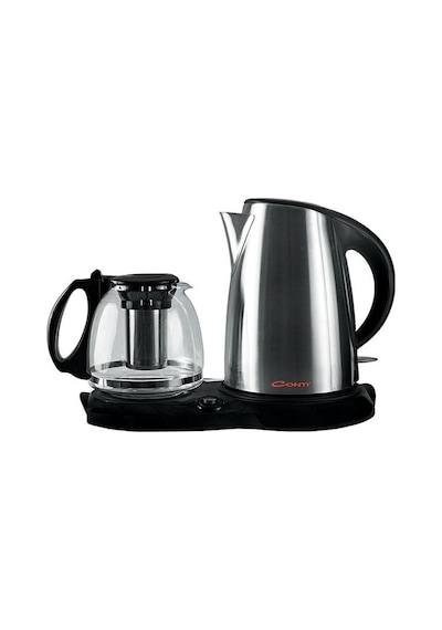 Conti CK-210 Easy Tea 1.8 L Cam Demlikli Çay Makinesi Inox