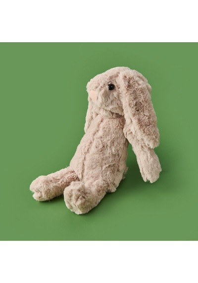 Soft Rabbit Figürlü Yastık - Bej - 16x35 Cm