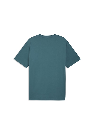 Puma Ess Relaxed No. 1 Logo Erkek Yeşil Günlük Stil T-shirt 68915341