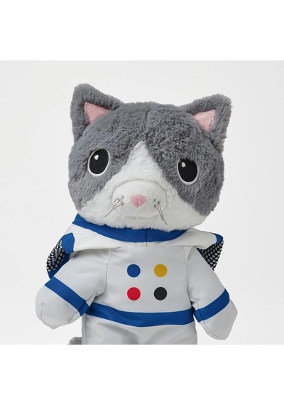 Ikea Aftonsparv Peluş Oyuncak 28 Cm Beyaz - Mavi - Gri