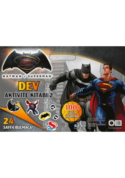 Batman ve Superman Dev Aktivite Kitabı 2- Artemis Çocuk