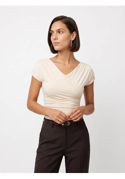 Dilvin 33157 Bra-free Büzgülü Top Taş