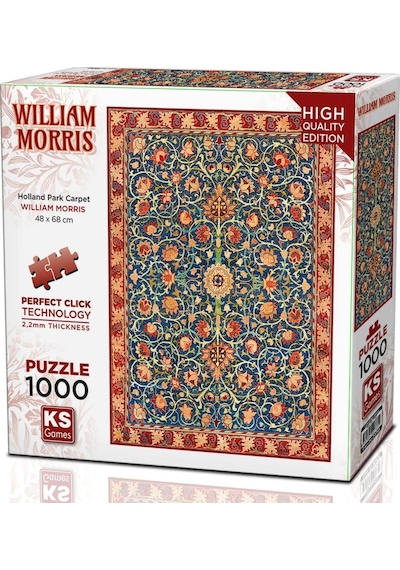 Ks Games 1000 Parça Holland Park Carpet Puzzle - William Morris