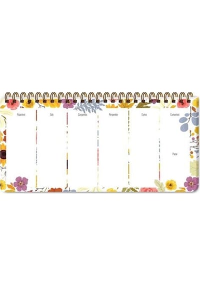 Keskin Sunflower Spiralli Planner 13x27 Diğer