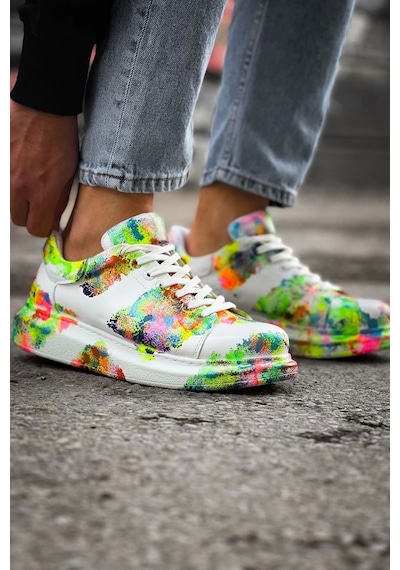 Ch254 Cbt Pittura Erkek Ayakkabı 550 Colorfull Çok Renkli