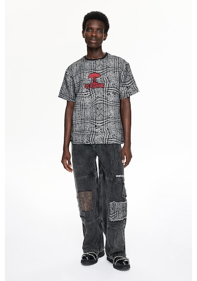 Les Benjamins Les Benjamıns Relaxed Tee 048 L Gry Gri