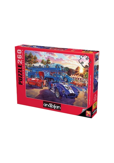 Puzmooyuncak Anatolian 260 Parça Araba Yarışı Puzzle