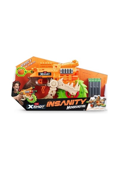 X Shot Horror Fire Dart Tabancası 8 Dart