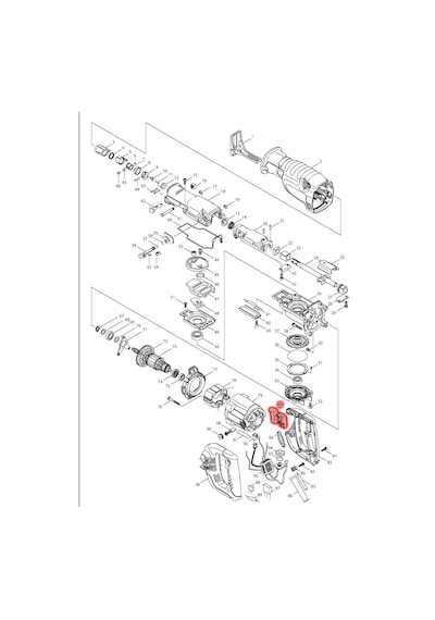 Makita JR3070CT Şalter Tetik Switch Ürün Kodu 650222-8