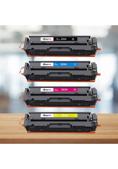 Hp Laserjet Pro 3201 Uyumlu Toner Takımı Çipli / 222a - W2220a Siyah - Mavi - Sarı - Kırmızı