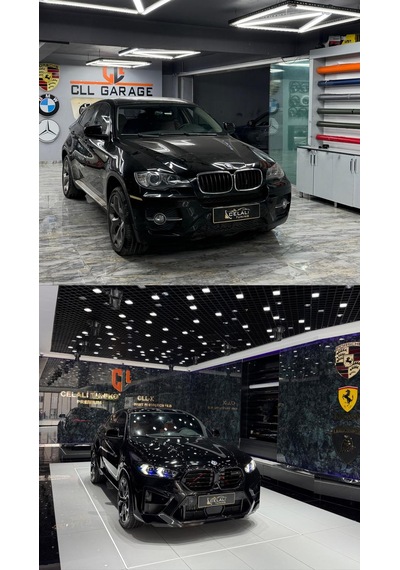 Bmw X6 2007-2014 Uyumlu 2025 G06 X6m Yükseltme Body Kit Seti-hazır Stok