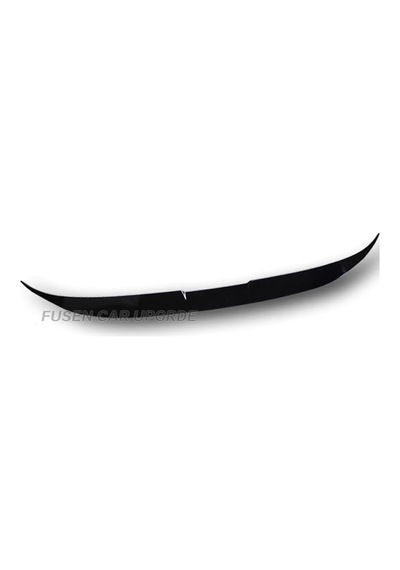 Volkswagen Golf 8 Uyumlu Middle Spoiler İthal Piano Black Spoiler