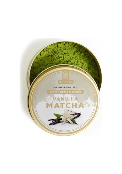 Vanilya Aromalı Matcha Tozu 25g, Vanilla Matcha Powder