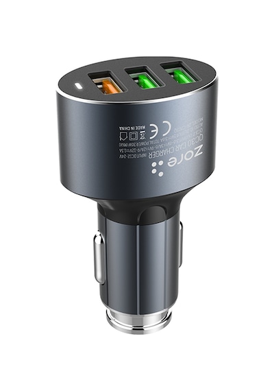Xemu Zr-c703q Micro 2 İn 1 Araç Şarj Seti - Siyah Siyah