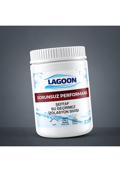 Karaaliler 1 Kg Şeffaf Su Geçirmez Izolasyon Sıvısı Inşaat Yalıtım Sıvısı Su Izolasyon Çatı-pencere-teras-balkon Sızıntıya Son