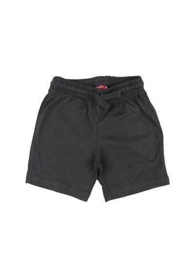 Bebegen Unisex Gri Düz Penye İpli Şort Çok Renkli
