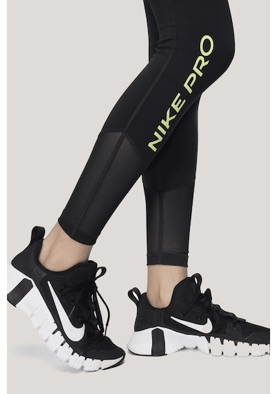 Nike Pro Dri Fit Mid Rise Full Length Leggings Kadın Antrenman Taytı Siyah