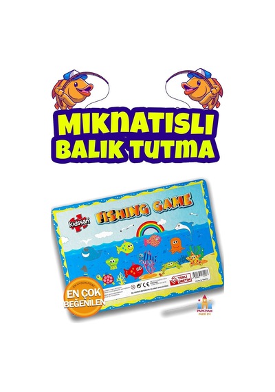 Mıknatıslı Balık Tutma Oyunu - Eğitici Ve Eğlenceli Çocuk Oyuncakları