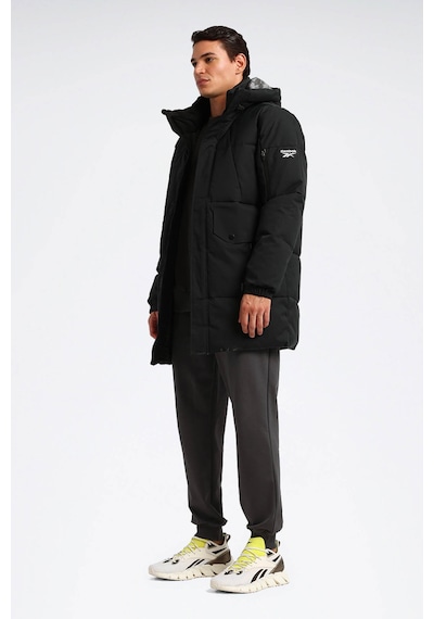 Reebok Uzun Kaban Erkek Siyah Genowefa Long Jacket 000000000102032014