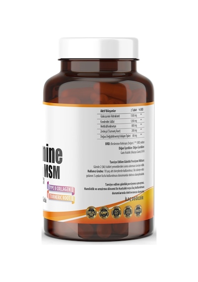 Ncs Glucosamine Chondroitin Msm 120  Tablet Collagen Glukozamin