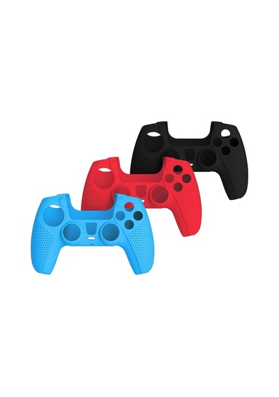 Playstation 5 Dualsense Kontroller Matris Oyun Kolu Silikon Kılıf Siyah
