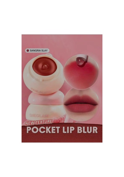 Bounce Putty Pocket Lip Pot-sangria Slay Lip Combo Dudak Nemlendirici Ruj Pembe