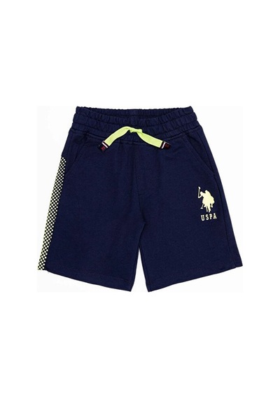 U.S. Polo Assn. Erkek Çocuk Örme Şort Lacivert