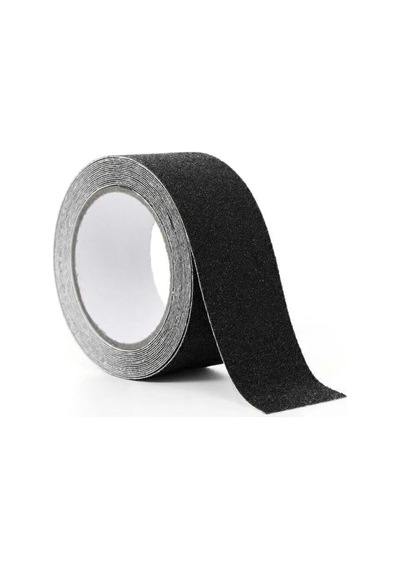 Merdiven Zemin Kaydırmaz Güçlü Bant Yapışkanlı Kaymaz Bant Siyah 25 Mm X 5 Metre Lisinya