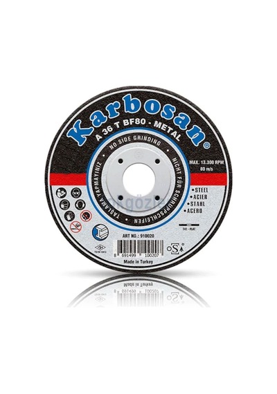 Karbosan Metal Kesici 230x3x22.23 MM