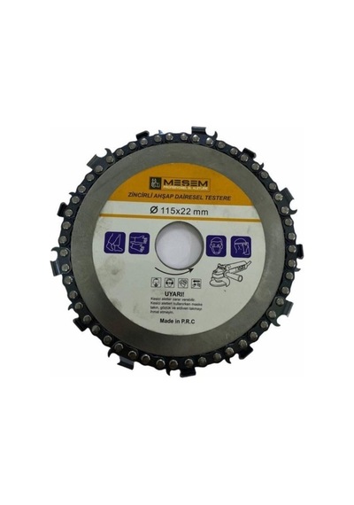 Meşem Meşem 929 115X22 mm Zincirli Ahşap Dairesel Testere