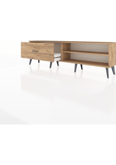 Arges Tv Ünitesi Tek Raflı Tek Çekmeceli 176x30x51 Çam-çam/çam Atlas Çam/atlas Çam Arges Tv Ünitesi Tek Raflı Tek Çekmeceli 176x30x51 Çam-çam/çam Atlas Çam/atlas Çam