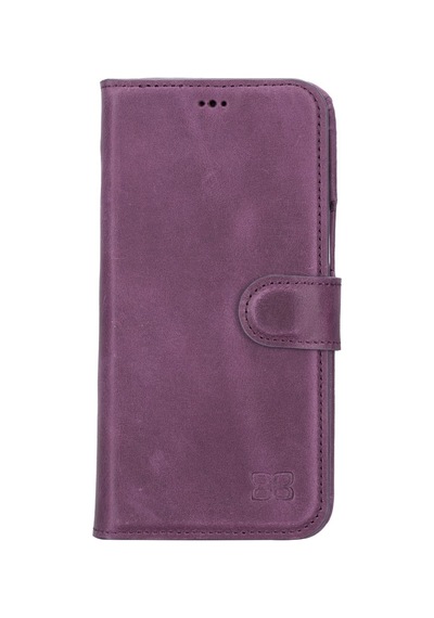 Bouletta Apple İphone 14 Pro Max Uyumlu Deri Kılıf Mw36 Cz7