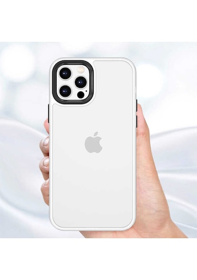 Apple Uyumlu iPhone 12 Pro Max Kılıf Zore Cann Kapak Siyah