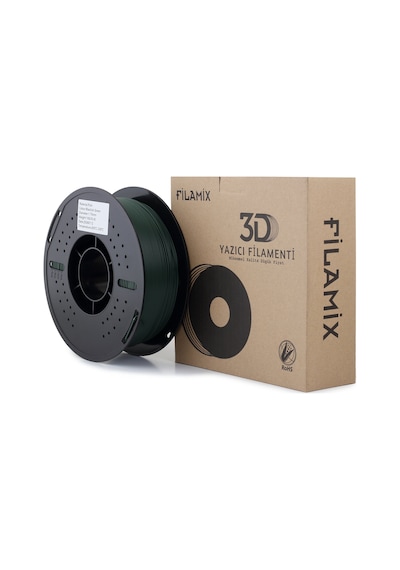 Filamix Pla+ Gece Yeşili Filament 1,75mm 1kg - Bisiparisver